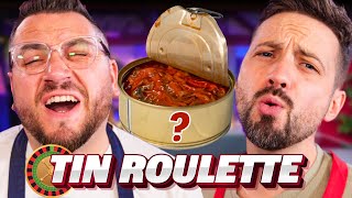 Make a dish using 3 RANDOM tins | Tin Can Roulette 2 | Sorted Food