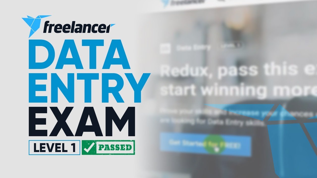 Data Entry Exam Answers || freelancer.com || Freelancing Guideline