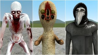 SCP-096 VS SCP-173 VS SCP-049 in Garry's Mod! screenshot 5