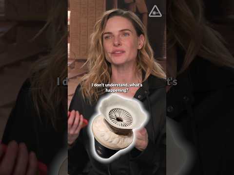 Rebecca Ferguson reacts