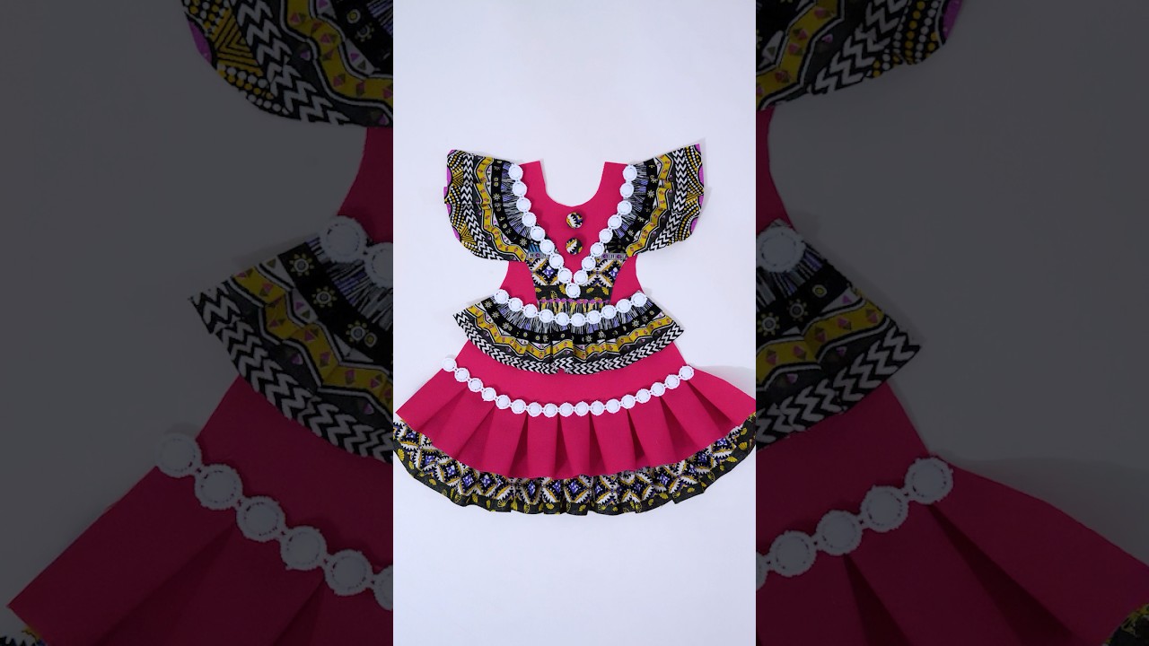 Baby Frock Design #shorts #babyfrock #fashion #frockdesign #frockcutting