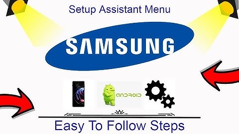 Hoe u het Assistent-menu op Samsung instelt