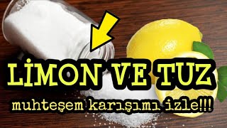 limon ve tuz karışımı ne işe yarar