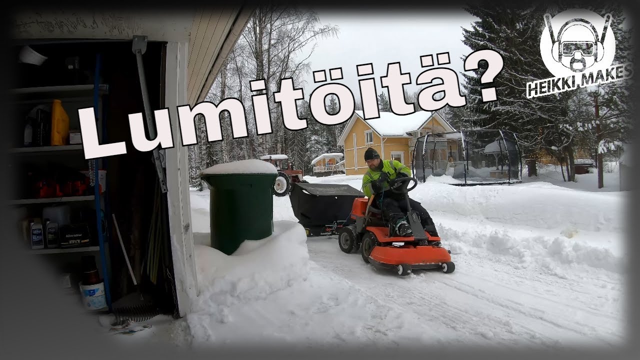 Valtterin lumityöt ja muutakin hommaa