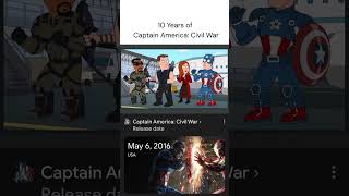10 Years of Captain America Civil War