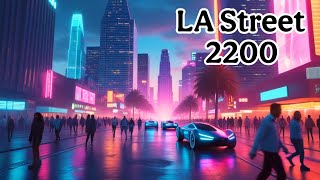 Evolution Of Los Angeles Street From 1000 To 2300 4K