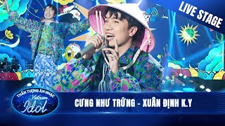 CƯNG NHƯ TRỨNG - XUÂN ĐỊNH K.Y đầy khéo léo khi kết hợp cùng hit TAU THÍCH MI | Vietnam Idol 2023