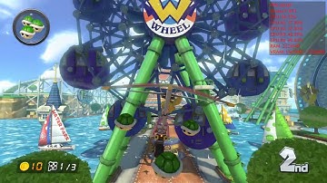 Cemu 1.17.3 Vulkan 4kIR | Mario Kart 8 Gameplay