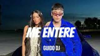 ME ENTERE ( REMIX ) - @TiagoPZK @TiniStoessel - GUIDO DJ