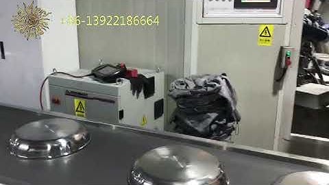 how to auto polish cookware? cookware rotary table auto polishing machine, grinding automatically