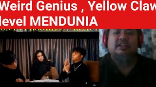 Yellow Claw X Weird Genius  Hush Feat Reikko    Malaysian Composer Reaction