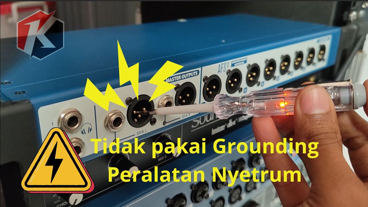 Audio Rack Grounding Tips - Grounding Kabel perangkat Audio - jangan sampai sound system ...