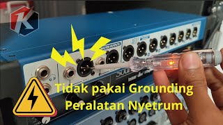 Tips  Grounding Kabel Perangkat 