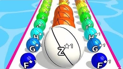 A-Z Run Game - Gameplay Max Level Android ios game All Levels Walkthrough Mobile Game