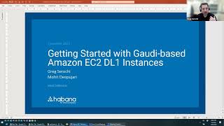 Getting Started with Habana: Deep Learning and Inference on Gaudi