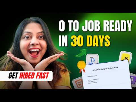 0 to Job-Ready in 30 Days