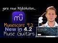 Musescore 42  musesounds guitars vol 1 viele neue mglichkeiten  endlich egitarrensounds