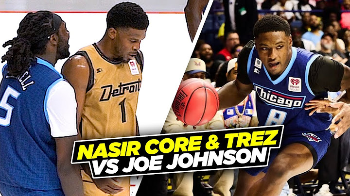 Joe Johnson vs Nasir Core & Montrezl Harrell at The Big 3 Was EPIC | Triplets vs Amps