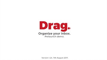 DragApp.com | Organize your inbox. Demo. Version 1.24 (August 11th 2017)