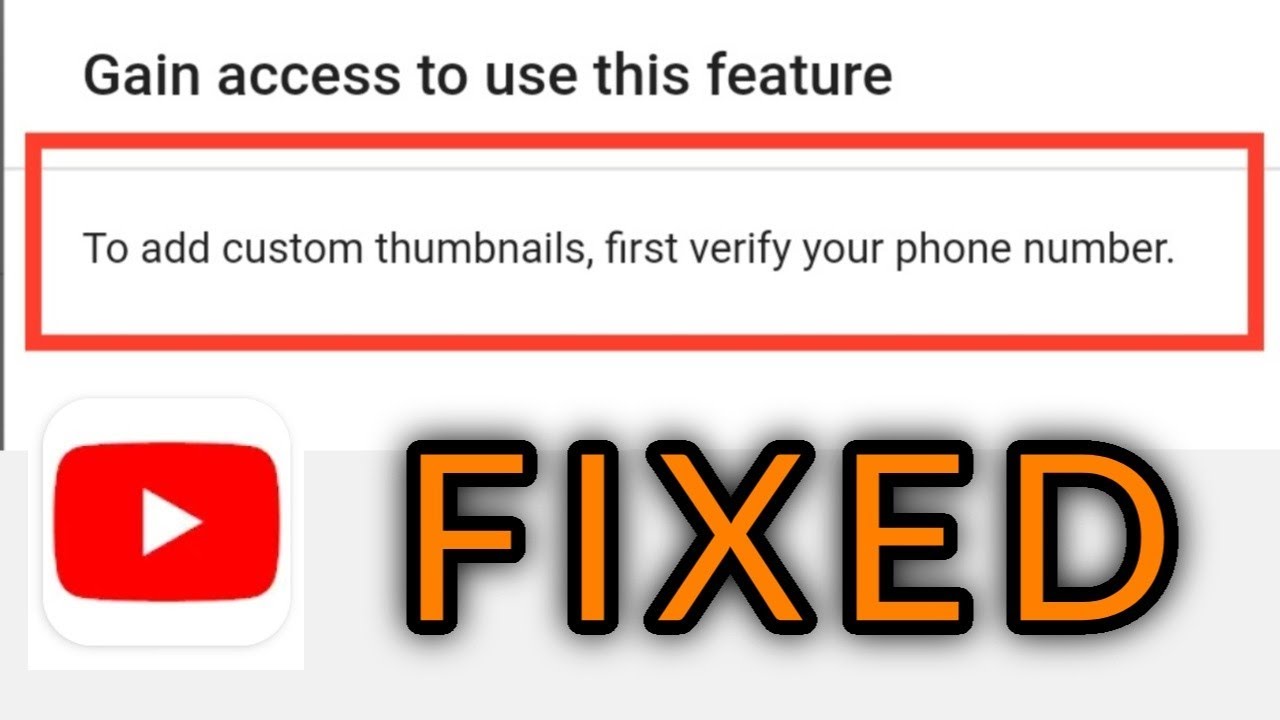 How to Verify  Account on Phone 2019--To Upload Custom Thumbnail  (Full Tutorial) 