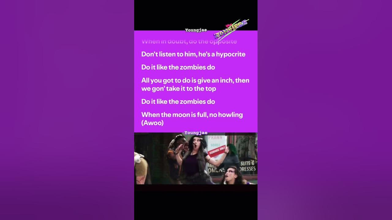 π΅ - Do It Like The Zombies Do Lyrics - Zombies 2 Cast (ZOMBIES 2) #shorts #disney #lyrics π΅ - Do It Like The Zombies Do Lyrics - Zombies 2 Cast (ZOMBIES 2) #shorts #disney #lyrics