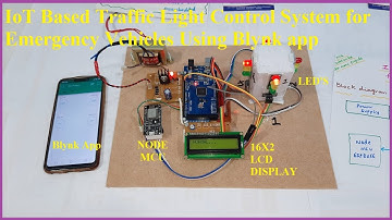 IoT Based Traffic Light Control System for Emergency Vehicles Using Blynk app