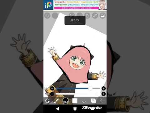 anya pake hijab 🧕🧕#anyaforger #kawaii #shorts #viralvideo #wakuwaku#sorts #viralvideo