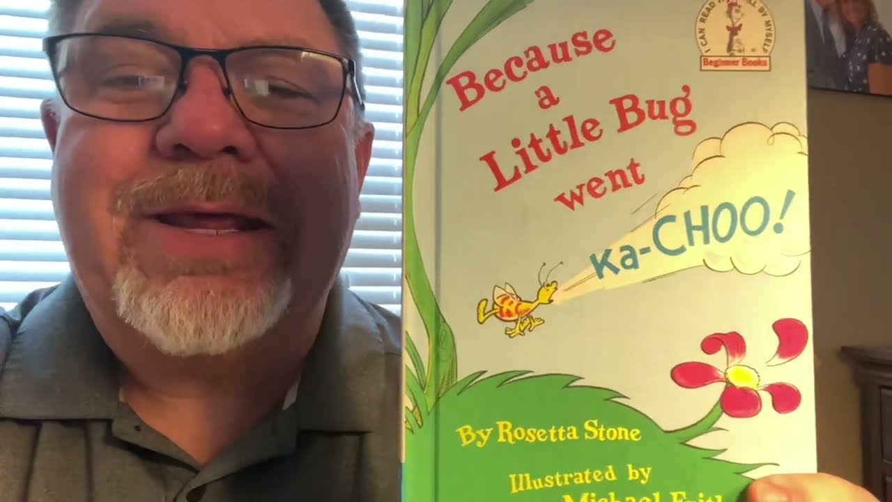 Because a Little Bug went Ka-Choo! by Rosetta Stone & Michael Firth 🐜 Read aloud books for kids.