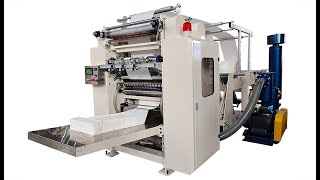 3 lines automatic V fold hand towel paper making machine