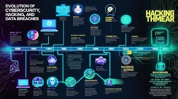 A Brief History of Cybersecurity, Hacking, and Data Breaches