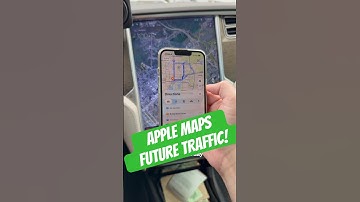 Apple Maps Future Traffic Tip #iphonetips #applemaps