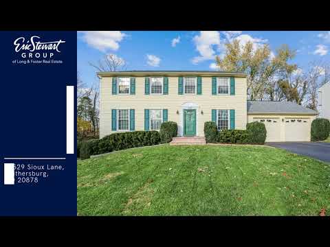 16529 Sioux Lane, Gaithersburg, MD home video tour