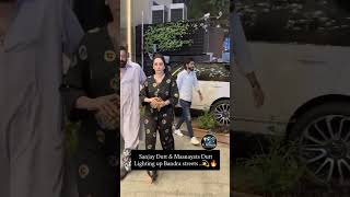 Sanjay Dutt &amp; Maanayata DuttLighting up Bandra streets .. #paparazzi #bollywoodshoot #bollywood