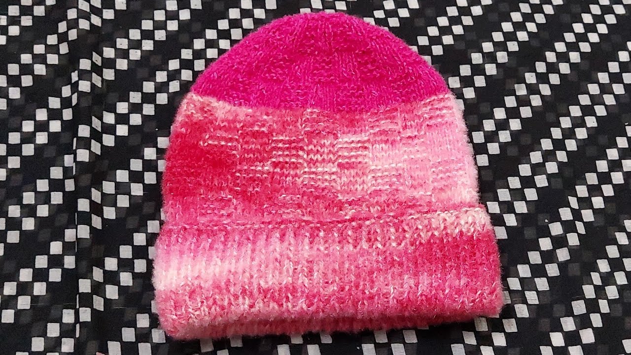 Very pretty Ready-made Looks मे बनाइए लेडिज कैप बिल्कुल आसान बुनाई मे 