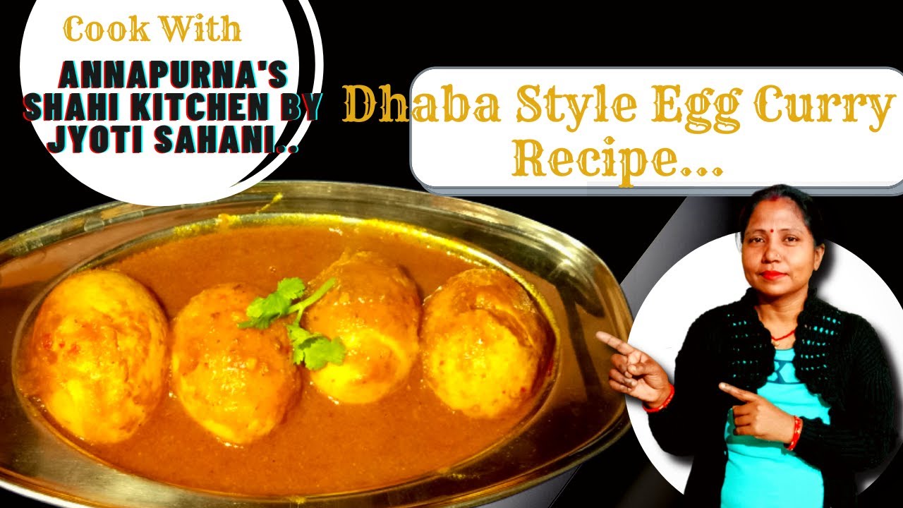 DHABA STYLE EGG CURRY DHABA STYLE ANDA MASALA RECIPE EGG CURRY EGG CURRY RECIPE... YouTube