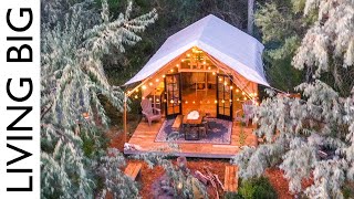 Back To Nature Living In A Beautiful Tiny House Tent (Revisited)