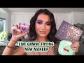 LIVE GRWM: Q&A AND TRYING NEW MAKEUP