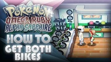 Pokemon ORAS: How To Get Both Mach And Acro Bikes! - Mootypwns
