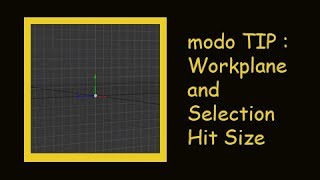 Famous modo 12.2 TIP : Workplane Shortcuts and Selection Hit Size. Net Worth