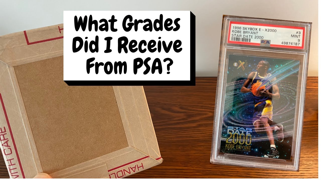 PSA Sports Card Reveal - What Grade Did My 1996 Skybox E-X2000 