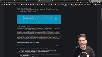 Cisco CCNP ENCOR and ENARSI What to Expect and Blue Print topic Coverage!