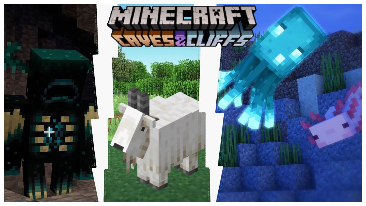 Minecraft PE Caves And Cliffs (1.17 Update) Addon - YouTube
