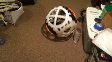 RollingRobots first video, working on my DIY BB8 drive train