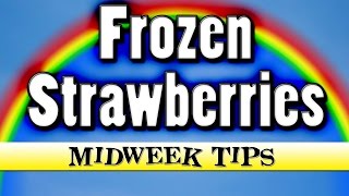 An Easy Tip for Freezing Strawberries
