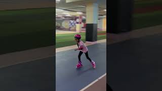 It's time for skating ⛸️ #skating #shorts @trishikadeepti #practice