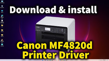 How to Install Canon imageCLASS MF4820d Printer Driver in Windows 11 or Windows 10