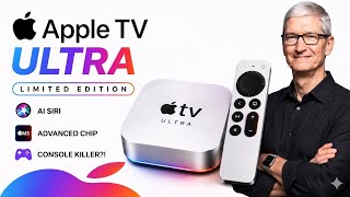 Apple TV Ultra 2026 — Limited Edition | AI Siri, Advanced Chip & Console Killer?!
