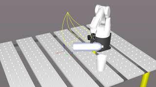 3D printed robot arm (Pick & place Simulation) screenshot 3