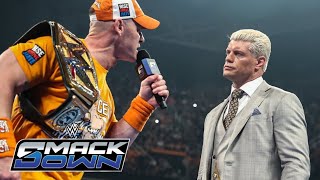 Cody Rhodes goes in on John Cena and Logan Paul in epic promo in SmackDown.