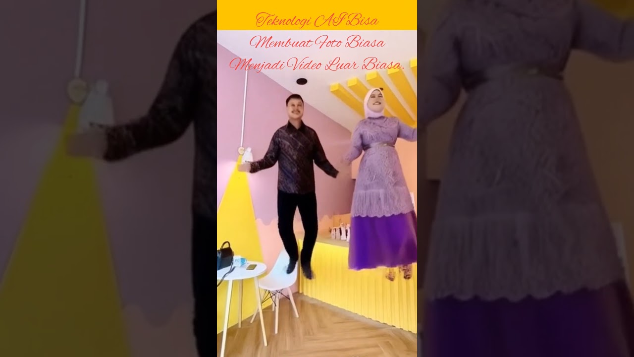 Masya Allah...! Foto Bisa Jadi Video Terbang.